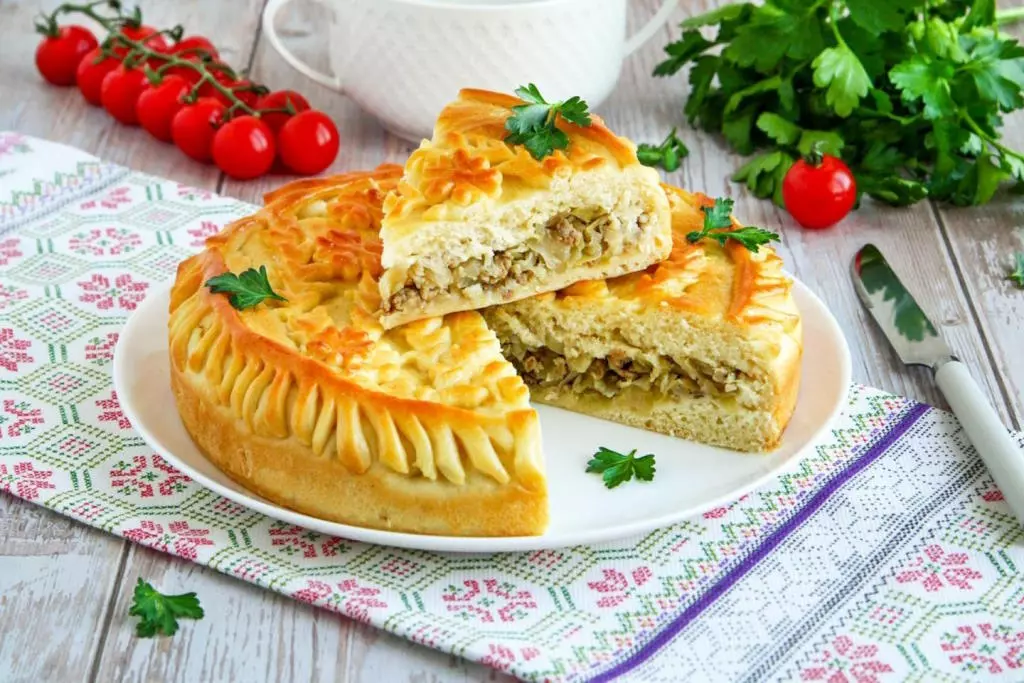 Самые удачные сочетания мяса и овощей в пирогах